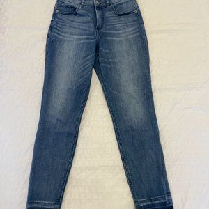 Express Perfect Curves Ankle Leggings High Rise